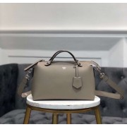 Replica FENDI BY THE WAY REGULAR Small multicoloured leather Boston bag 8BL1245 grey HV04231nB47