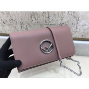 Replica Fendi KANI original Calf leather Shoulder Bag 3326 pink HV04120ec82