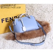 Replica Fendi tote bags calfskin leather 2350 sky blue HV03843iF91