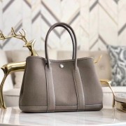 Replica Hermes Garden Party 36cm Tote Bags Original Leather A3698 Grey HV01648ED66