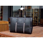 Replica Prada Saffiano Leather Tote Bags PD0123 Black HV01082Vi77