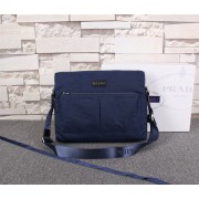 Replica Prada Shoulder bag P9039 Royal blue HV04661AP18