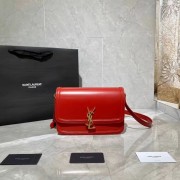 Replica SOLFERINO MEDIUM SATCHEL IN BOX SAINT LAURENT LEATHER Y63435 RED HV09852BJ25