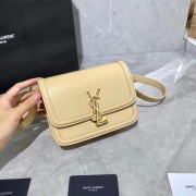 Replica SOLFERINO SMALL SATCHEL IN BOX SAINT LAURENT LEATHER 63430 Beige HV02884CQ60