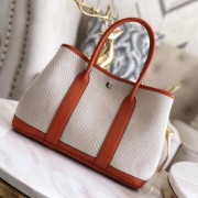 Replica Top Hermes Garden Party 36cm Tote Bags Original Leather H3698 Orange HV00706Cq58