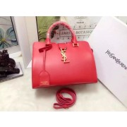 Yves Saint Laurent Fringed Cabas Chyc Bag Y3359 Red HV09438oK58