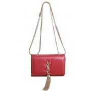 Yves Saint Laurent mini Monogramme Cross-body Shoulder Bag 5478 Red HV11344sf78