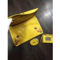 2015 Balenciaga clutch bag 4409 yellow HV00799Wi77