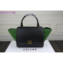 2015 Celine classic nubuck leather with original leather 3345 black&green HV05086su78