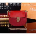 2015 Chloe handbag original 7671 red&maroon HV06701np57