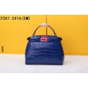 2015 Fendi new model crocodile 520885 blue&khaki&red HV00851wv88