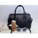 2015 Prada tote bag 2278 Black HV09218zS17