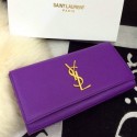 2015 Yves Saint Laurent new model clutch 30210 purple HV04982cP15