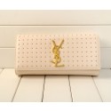 2015 Yves Saint Laurent new model clutch 9939 white HV10464Zr53