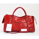 Balenciaga City Handbag Red 084328 HV03993mV18