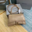 Balenciaga HOURGLASS SMALL TOP HANDLE BAG B108895-1 apricot HV01832tQ92