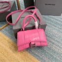 Balenciaga Hourglass XS Top Handle Bag 28331S pink HV01350NP24