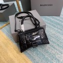 Balenciaga Hourglass XS Top Handle Bag 28331SF black HV04151xh67