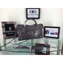 Balenciaga The City Handbag Calf leather 084332 grey HV04511np57