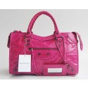 Balenciaga The City Handbag pink 084332 HV06576Dq89