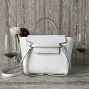 Best 1:1 Celine BELT BAG MINI Tote Bag 98310 white HV02819eT55