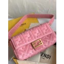 Best FENDI BAGUETTE Shoulder Bag 8BR771A pink HV01905Ml87