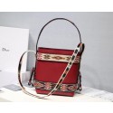 Best Quality Imitation DIOR DIORODEO HOBO TAS VAN KALFSLEER M5871 red HV07057dK58