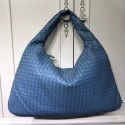 Bottega Veneta Calf leather Hobo Bag 5092 blue HV06183mV18