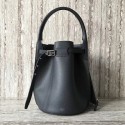 CELINE BIG BAG BUCKET IN SUPPLE GRAINED CALFSKIN 55427 Dark grey HV06146bW68