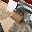 CELINE MEDIUM TRIOMPHE BAG IN SHINY CALFSKIN CL87363 Camel HV02363Kf26