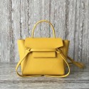 Celine NANO BELT BAG IN GRAINED CALFSKIN 99970 yellow HV00021su78