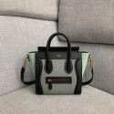 CELINE NANO LUGGAGE BAG IN LAMINATED LAMBSKIN 189243-7 HV11125mm78