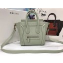 Celine NANO MINI Tote Bag Original Leather A3560 Light gray HV06263Is79