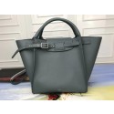 Celine the big bag calf leather Tote Bag 3479 green HV02304lU52