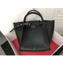 Celine the big bag calf leather Tote Bag A183313 Black HV05330JD63