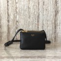 Celine TRIO BAG IN SMOOTH LAMBSKIN MINI 1920 black HV10648Fh96