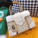 Cheap Fake Goyard mini saigon tote bag 55632 white HV02639BC48