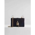 Chloe Original Crocodile skin Leather Bag 3S068 Black HV07917iv85