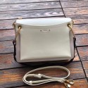 CHLOE Roy leather and suede Medium shoulder bag 20656 cream HV03140JD63