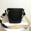 Chloe Roy Mini Smooth Leather Bucket Bag S126 black HV03230TP23