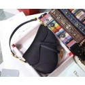 Copy 1:1 Dior SADDLE-TAS VAN KALFSLEER M0446CW black HV04457xD64