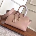 Copy 1:1 SAINT LAURENT Monogram Cabas small leather tote 3807 pink HV01582xD64