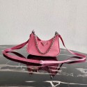 Copy Best Prada Re-Edition nylon mini shoulder bag 1TT122 pink HV00808Qc72