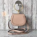 Designer Replica Chloe Nile Calfskin Leather Shoulder Bag A03371 Light Pink HV00536CF36