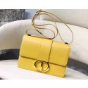 Dior 30 MONTAIGNE CALFSKIN BAG M9203 yellow HV09633Xp72