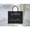 DIOR BOOK TOTE Black Mesh Embroidery M1286ZW HV02567PC54