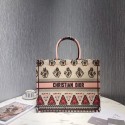 DIOR BOOK TOTE EMBROIDERED CANVAS BAG M1287-2 HV02202PC54