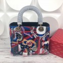 Dior GEBORDUURDE MINI LADY DIOR-TAS M913 HV01454vK93