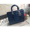 Dior GROTE LADY DIOR-TAS VAN LAMSLEER CAL44560 blue HV07219aj95