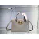 DIOR LARGE ST HONORE TOTE Grained Calfskin M9306UBAE gray HV04602gE29